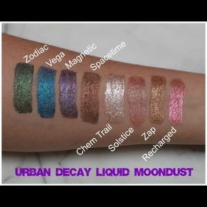 New! Urban Decay Liquid Moondust Eyeshadow SET